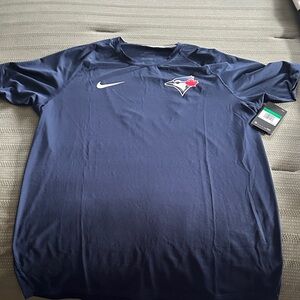 Nike Navy Blue Men's Jersey Blue Jays